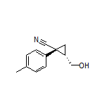 (1R,2S)-2-(Hydroxymethyl)-1-(p-tolyl)cyclopropanecarbonitrile