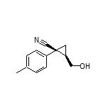 (1S,2R)-2-(Hydroxymethyl)-1-(p-tolyl)cyclopropanecarbonitrile