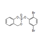 2-(2,5-Dibromophenoxy)-4H-benzo[d][1,3,2]dioxaphosphinine 2-Oxide