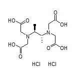 2,2’,2’’,2’’’-[(2R,3S)-Butane-2,3-diylbis(azanetriyl)]tetraacetic Acid Dihydrochloride