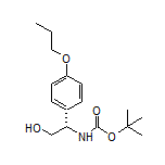 (S)-2-(Boc-amino)-2-(4-propoxyphenyl)ethanol