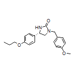 (S)-1-(4-Methoxybenzyl)-4-(4-propoxyphenyl)imidazolidin-2-one