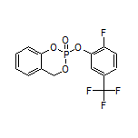 2-[2-Fluoro-5-(trifluoromethyl)phenoxy]-4H-benzo[d][1,3,2]dioxaphosphinine 2-Oxide