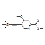 Methyl 4-Methoxy-5-[(trimethylsilyl)ethynyl]pyridine-2-carboxylate