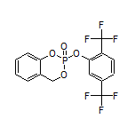 2-[2,5-Bis(trifluoromethyl)phenoxy]-4H-benzo[d][1,3,2]dioxaphosphinine 2-Oxide