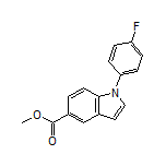 Methyl 1-(4-Fluorophenyl)-1H-indole-5-carboxylate