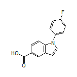 1-(4-Fluorophenyl)-1H-indole-5-carboxylic Acid