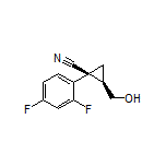 (1S,2R)-1-(2,4-Difluorophenyl)-2-(hydroxymethyl)cyclopropanecarbonitrile