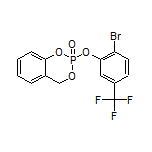 2-[2-Bromo-5-(trifluoromethyl)phenoxy]-4H-benzo[d][1,3,2]dioxaphosphinine 2-Oxide