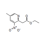 Ethyl 2-(5-Methyl-3-nitro-2-pyridyl)acetate