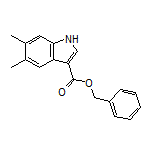 Benzyl 5,6-Dimethyl-1H-indole-3-carboxylate