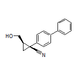 (1S,2R)-1-([1,1’-Biphenyl]-4-yl)-2-(hydroxymethyl)cyclopropanecarbonitrile