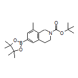 2-Boc-8-methyl-1,2,3,4-tetrahydroisoquinoline-6-boronic Acid Pinacol Ester