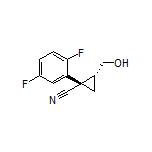 (1S,2R)-1-(2,5-Difluorophenyl)-2-(hydroxymethyl)cyclopropanecarbonitrile