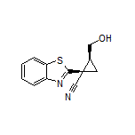 (1R,2S)-1-(Benzo[d]thiazol-2-yl)-2-(hydroxymethyl)cyclopropanecarbonitrile