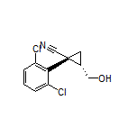 (1R,2S)-1-(2,6-Dichlorophenyl)-2-(hydroxymethyl)cyclopropanecarbonitrile