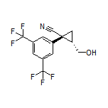 (1R,2S)-1-[3,5-Bis(trifluoromethyl)phenyl]-2-(hydroxymethyl)cyclopropanecarbonitrile