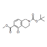 Methyl 2-Boc-5-chloro-1,2,3,4-tetrahydroisoquinoline-6-carboxylate