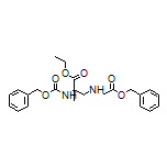 Ethyl 3-[[2-(Benzyloxy)-2-oxoethyl]amino]-2-(Cbz-amino)-2-methylpropanoate