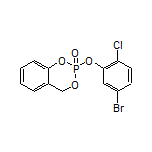 2-(5-Bromo-2-chlorophenoxy)-4H-benzo[d][1,3,2]dioxaphosphinine 2-Oxide