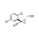 (1S,2R)-1-(2,5-Dichlorophenyl)-2-(hydroxymethyl)cyclopropanecarbonitrile