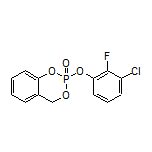 2-(3-Chloro-2-fluorophenoxy)-4H-benzo[d][1,3,2]dioxaphosphinine 2-Oxide