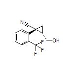 (1R,2S)-2-(Hydroxymethyl)-1-[2-(trifluoromethyl)phenyl]cyclopropanecarbonitrile