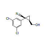 (1S,2R)-1-(3,5-Dichlorophenyl)-2-(hydroxymethyl)cyclopropanecarbonitrile