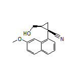 (1R,2S)-2-(Hydroxymethyl)-1-(7-methoxynaphthalen-1-yl)cyclopropanecarbonitrile