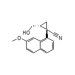 (1S,2R)-2-(Hydroxymethyl)-1-(7-methoxynaphthalen-1-yl)cyclopropanecarbonitrile