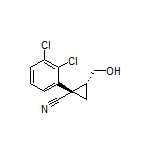 (1S,2R)-1-(2,3-Dichlorophenyl)-2-(hydroxymethyl)cyclopropanecarbonitrile