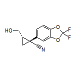 (1R,2S)-1-(2,2-Difluorobenzo[d][1,3]dioxol-5-yl)-2-(hydroxymethyl)cyclopropanecarbonitrile