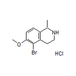 5-Bromo-6-methoxy-1-methyl-1,2,3,4-tetrahydroisoquinoline Hydrochloride