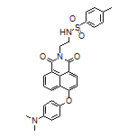 N-[2-[6-[4-(Dimethylamino)phenoxy]-1,3-dioxo-1H-benzo[de]isoquinolin-2(3H)-yl]ethyl]-4-methylbenzenesulfonamide