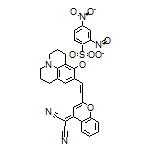 9-[2-[4-(Dicyanomethylene)-4H-chromen-2-yl]vinyl]-1,2,3,5,6,7-hexahydropyrido[3,2,1-ij]quinolin-8-yl 2,4-Dinitrobenzenesulfonate