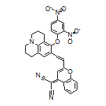 2-[2-[2-[8-(2,4-Dinitrophenoxy)-1,2,3,5,6,7-hexahydropyrido[3,2,1-ij]quinolin-9-yl]vinyl]-4H-chromen-4-ylidene]malononitrile