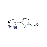 5-(5-Pyrazolyl)thiophene-2-carbaldehyde