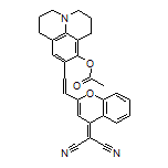 9-[2-[4-(Dicyanomethylene)-4H-chromen-2-yl]vinyl]-1,2,3,5,6,7-hexahydropyrido[3,2,1-ij]quinolin-8-yl Acetate