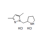 3,5-Dimethyl-1-(2-pyrrolidinylmethyl)-1H-pyrazole Dihydrochloride