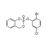 2-(2-Bromo-5-chlorophenoxy)-4H-benzo[d][1,3,2]dioxaphosphinine 2-Oxide