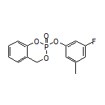 2-(3-Fluoro-5-methylphenoxy)-4H-benzo[d][1,3,2]dioxaphosphinine 2-Oxide