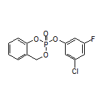 2-(3-Chloro-5-fluorophenoxy)-4H-benzo[d][1,3,2]dioxaphosphinine 2-Oxide