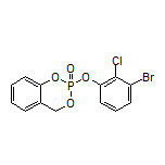 2-(3-Bromo-2-chlorophenoxy)-4H-benzo[d][1,3,2]dioxaphosphinine 2-Oxide