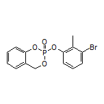 2-(3-Bromo-2-methylphenoxy)-4H-benzo[d][1,3,2]dioxaphosphinine 2-Oxide