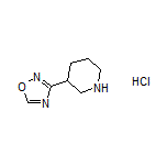 3-(3-Piperidyl)-1,2,4-oxadiazole Hydrochloride