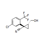 (1S,2R)-1-[5-Chloro-2-(trifluoromethyl)phenyl]-2-(hydroxymethyl)cyclopropanecarbonitrile