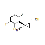 (1S,2R)-1-(2-Chloro-3,6-difluorophenyl)-2-(hydroxymethyl)cyclopropanecarbonitrile