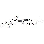 1-Boc-N-[2-oxo-2-[[4-(phenyldiazenyl)phenyl]amino]ethyl]piperidine-4-carboxamide