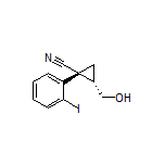 (1R,2S)-2-(Hydroxymethyl)-1-(2-iodophenyl)cyclopropanecarbonitrile