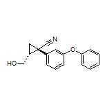 (1S,2R)-2-(Hydroxymethyl)-1-(3-phenoxyphenyl)cyclopropanecarbonitrile